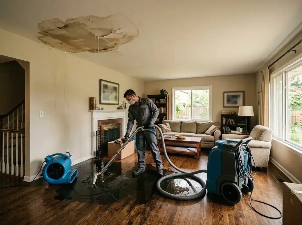 attic-pipe-burst-ceiling-drip-008 — frequently asked questions, Water Damage Restoration & Carpet Care in Greentree, NJ